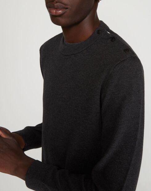 Pull Shadow Marin gris foncé