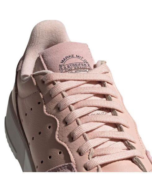Baskets en Cuir Supercourt roses