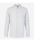 Chemise slim Everyday rayures blanc/bleu