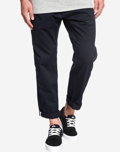 Pantalon chino Tappered Disaray bleu marine