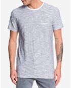 T-Shirt Ken Tin rayures blanc/bleu