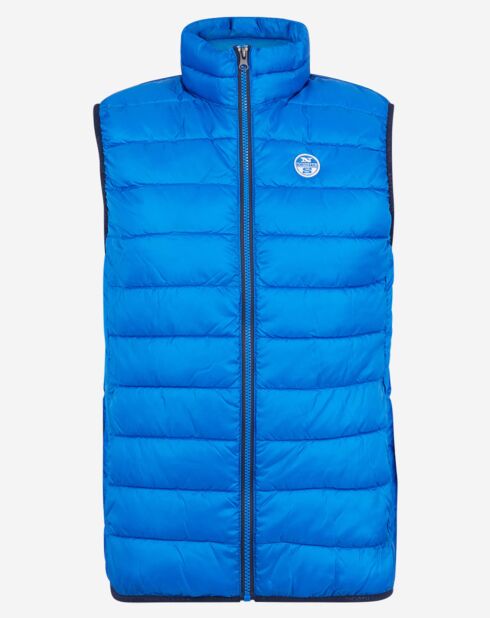 Doudoune light Skye Vest recyclée bleue