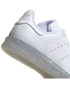 Baskets en Cuir Stan Smith Paillettes blanches