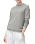 Pull col montant gris