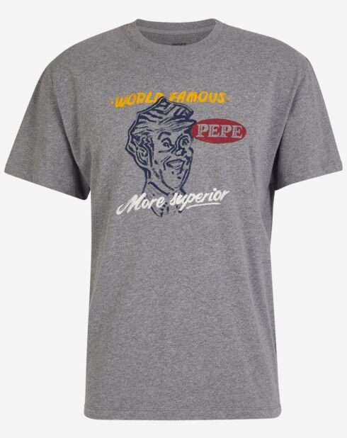 T-Shirt Jonathan Famous gris