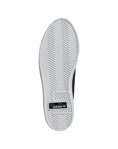 Baskets en Cuir Sleek Zip W noires