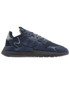 Baskets en Cuir & Mesh Nite Jogger bleu marine