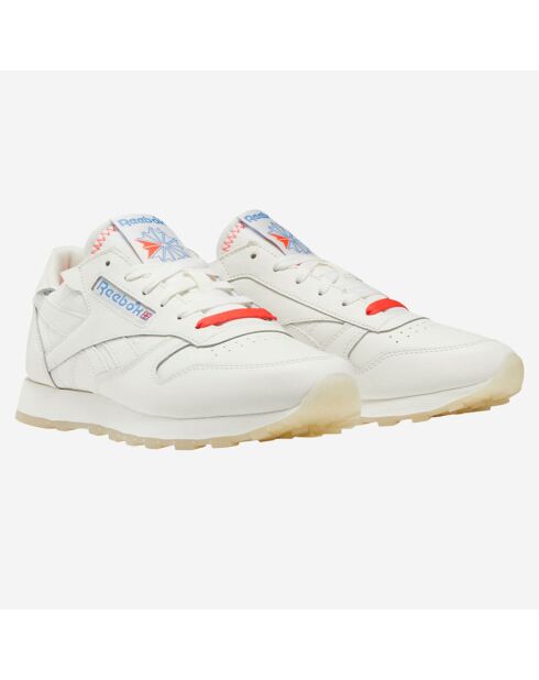 Baskets en Cuir Cl Lthr blanc moyen