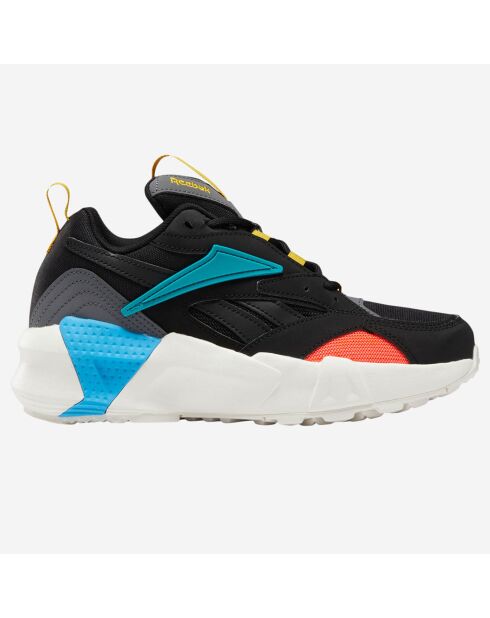 Baskets Aztrek Double Mix P noir/turquoise/orange