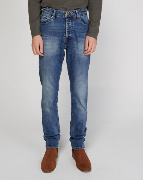 Jean tapered Douro bleu