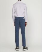 Pantalon chino Slim Krandi bleu