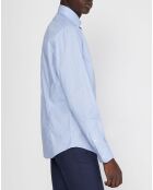 Chemise Regular Fit Micro Vichy bleu ciel