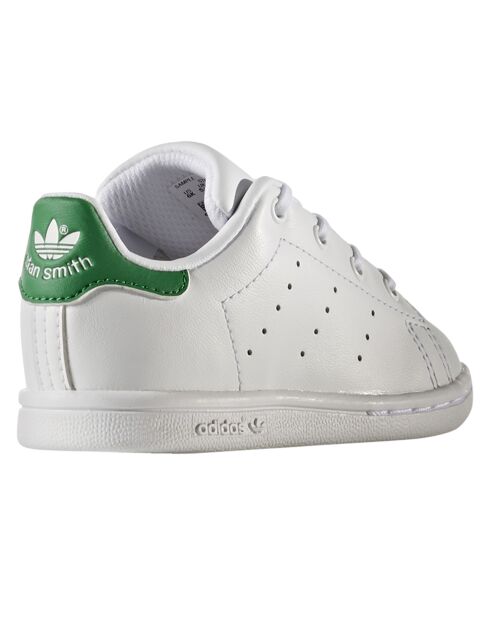 Baskets en Cuir Stan Smith Td blanc/vert