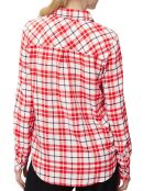 Chemise à carreaux rouge