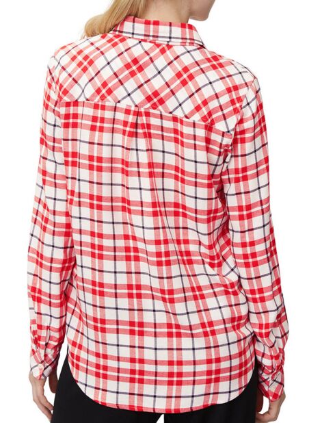 Chemise à carreaux rouge