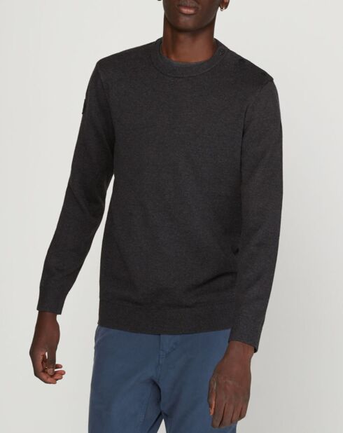 Pull Shadow Marin gris foncé