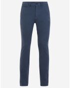 Pantalon chino Slim Krandi bleu