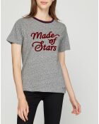 T-Shirt Message gris