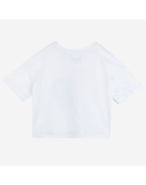 T-Shirt Lily blanc/bleu/rouge