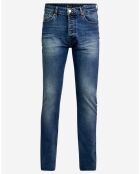 Jean tapered Douro bleu