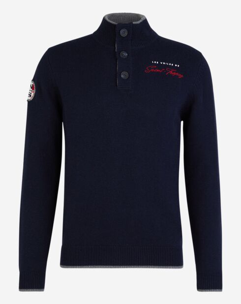 Pull jersey North Sails X Les Voiles de St Tropez bleu marine