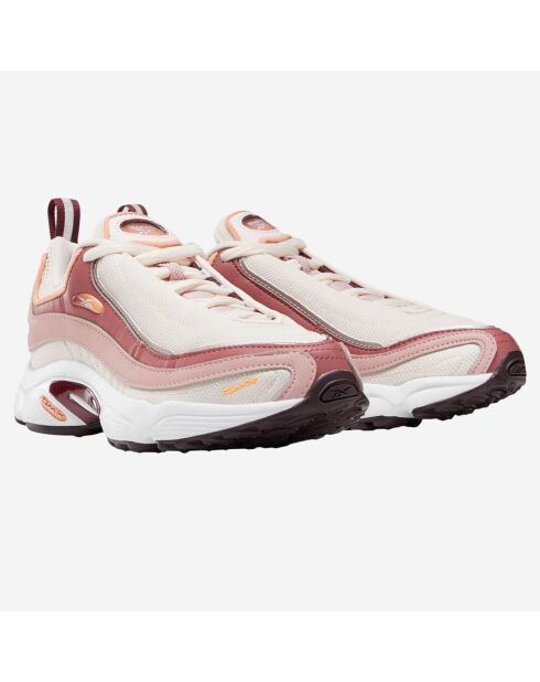 Baskets Daytona Dmx rose/blanc