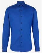 Chemise Regular Fit Fil à Fil bleue