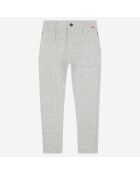 Pantalon façon jogging gris