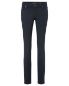 Pantalon slim stretch Alby bleu marine