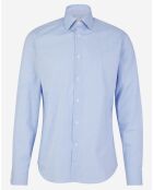 Chemise Regular Fit Micro Vichy bleu ciel