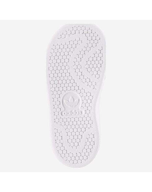 Baskets en Cuir Stan Smith El I blanc/rose pâle