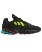 Baskets en Cuir Yung-1 Trail noires