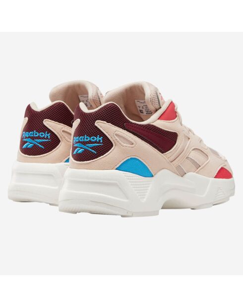 Baskets Aztrek 96 rose/bordeaux/ciel