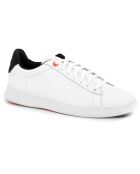 Baskets en Cuir Break W Tech blanc/noir