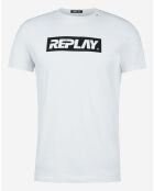 T-Shirt Logo blanc