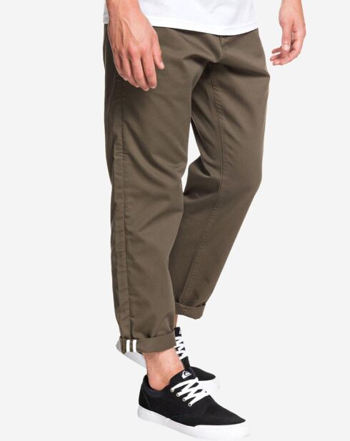 Pantalon chino Tappered Disaray kaki