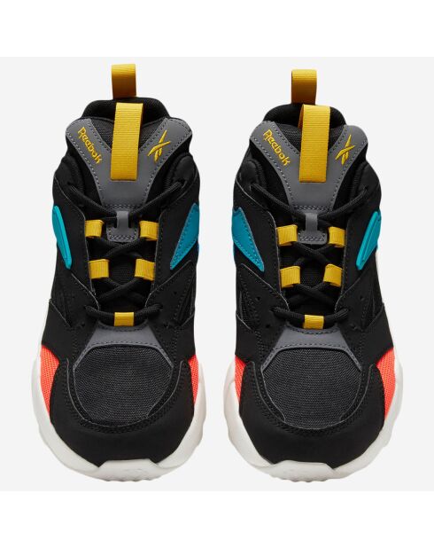 Baskets Aztrek Double Mix P noir/turquoise/orange