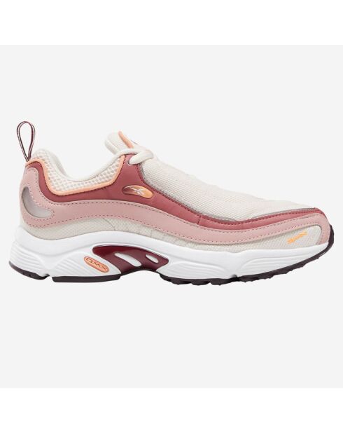 Baskets Daytona Dmx rose/blanc