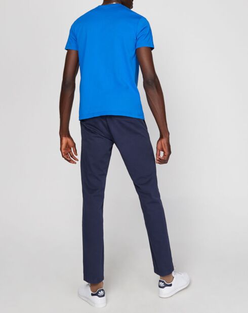 T-Shirt 100% Coton Bio Free The Sea bleu