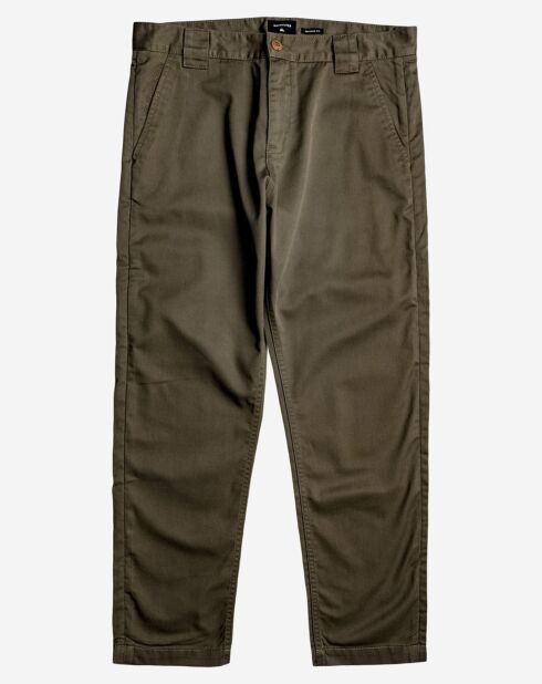 Pantalon chino Tappered Disaray kaki