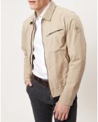 Blouson Racer beige