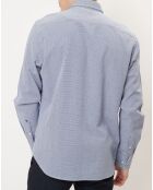 Chemise regular fit bleue