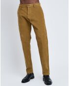 Pantalon slim Tapered 360 Flex moutarde