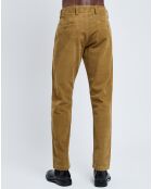 Pantalon slim Tapered 360 Flex moutarde