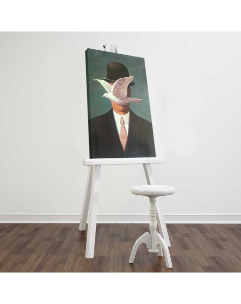 Tableau reproduction Réne Magritte multicolore  - 45x70 cm