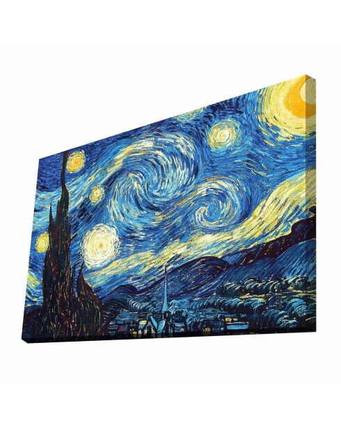 Tableau reproduction Van Gogh bleu - 70x100 cm