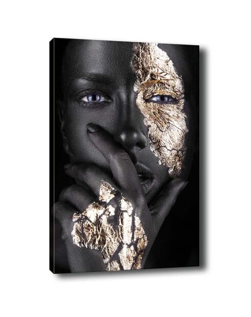 Tableau canvas décoratif multicolore - 50x70 cm