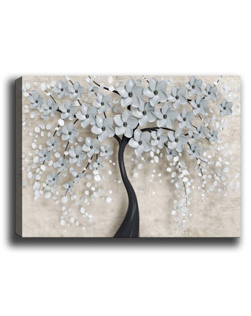 Tableau canvas décoratif  beige - 70x100 cm