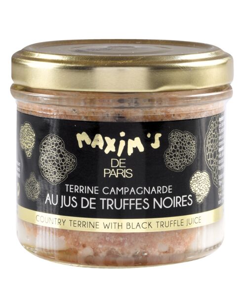 Pot de Terrine campagnarde au jus de truffe 90 gr