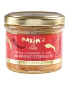 Pot de Terrine gourmande au piment d'espelette 90 gr